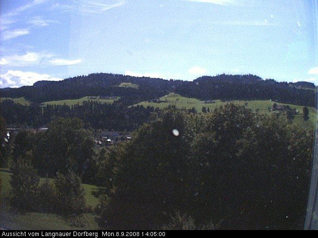 Webcam-Bild: Aussicht vom Dorfberg in Langnau 20080908-140500