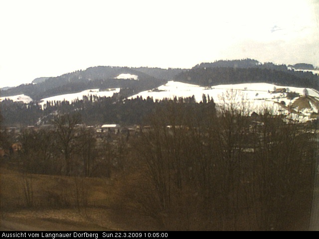 Webcam-Bild: Aussicht vom Dorfberg in Langnau 20090322-100500